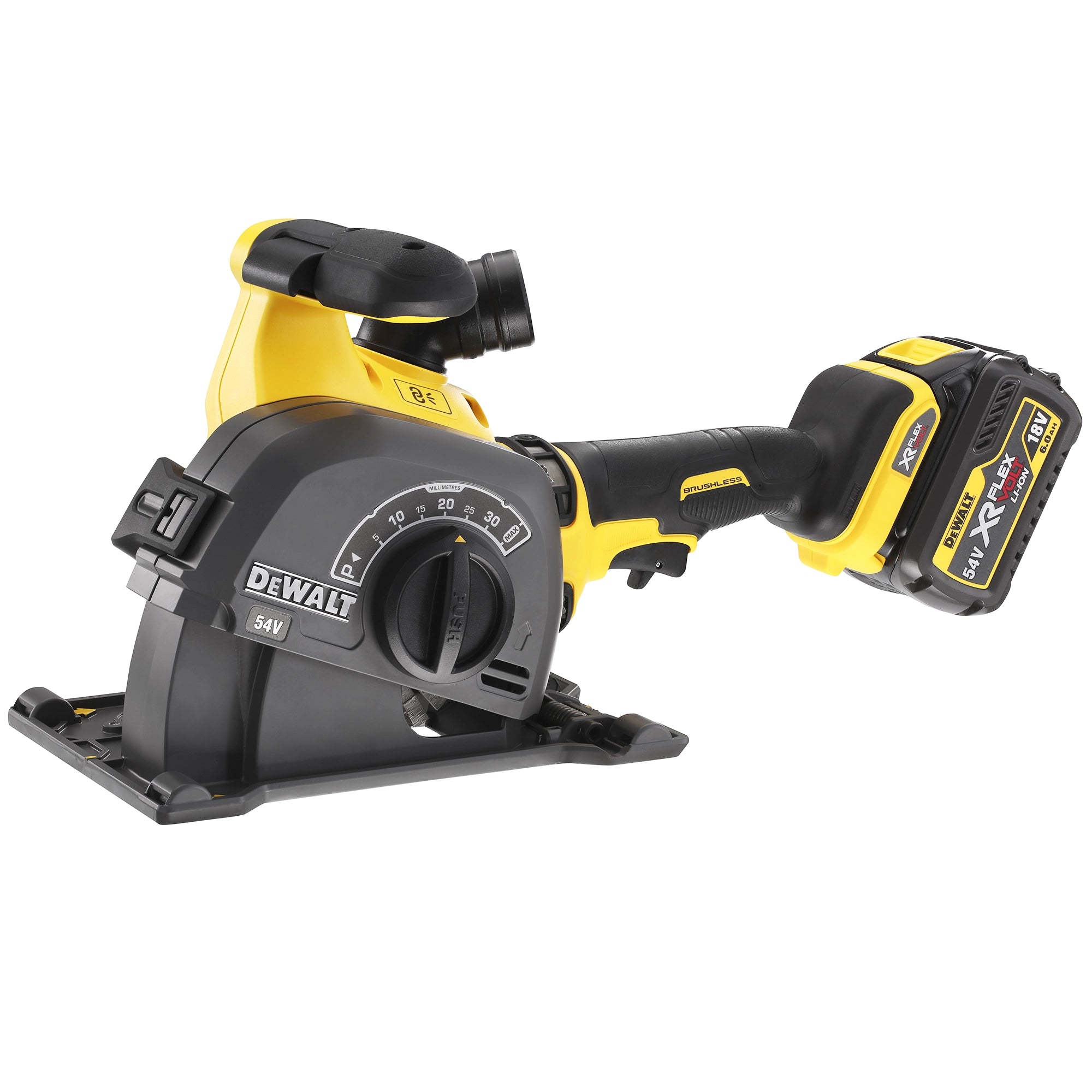 Scanalatrice Dewalt DCG200T2-QW 54V 6Ah