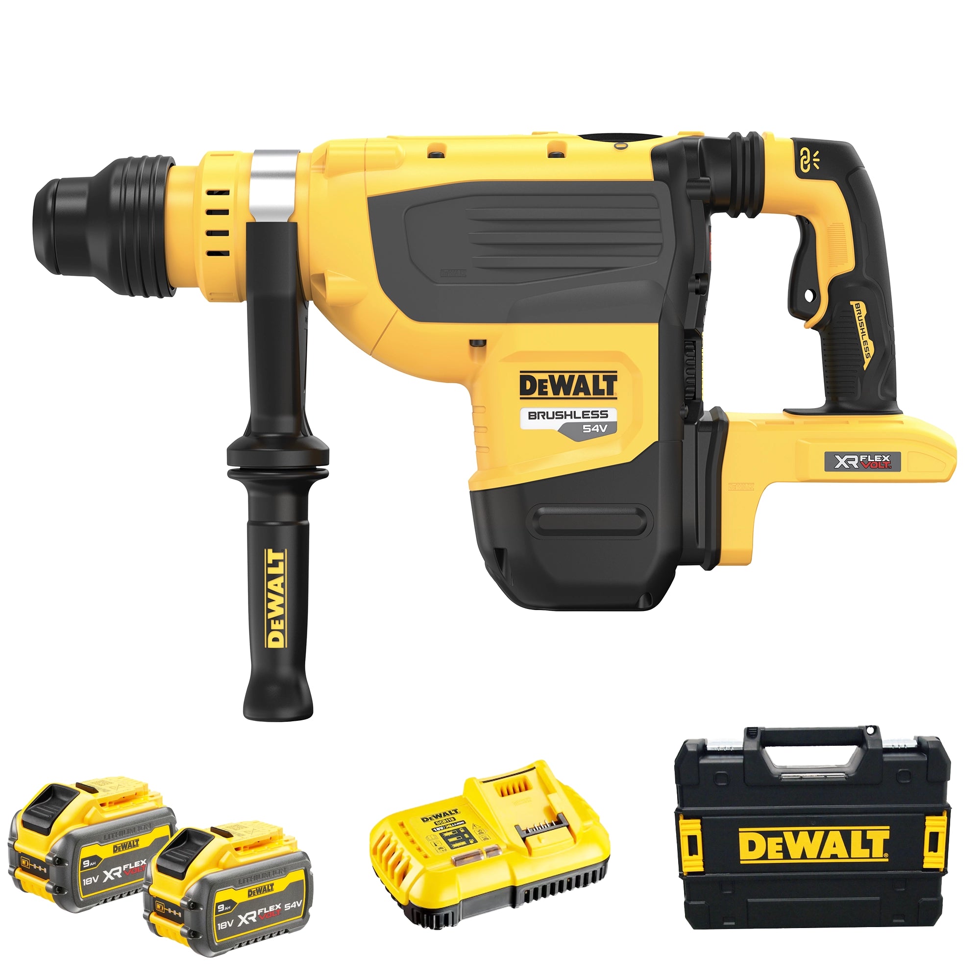 Martello Demo-Perforatore Dewalt DCH735X2-QW 54V 9Ah