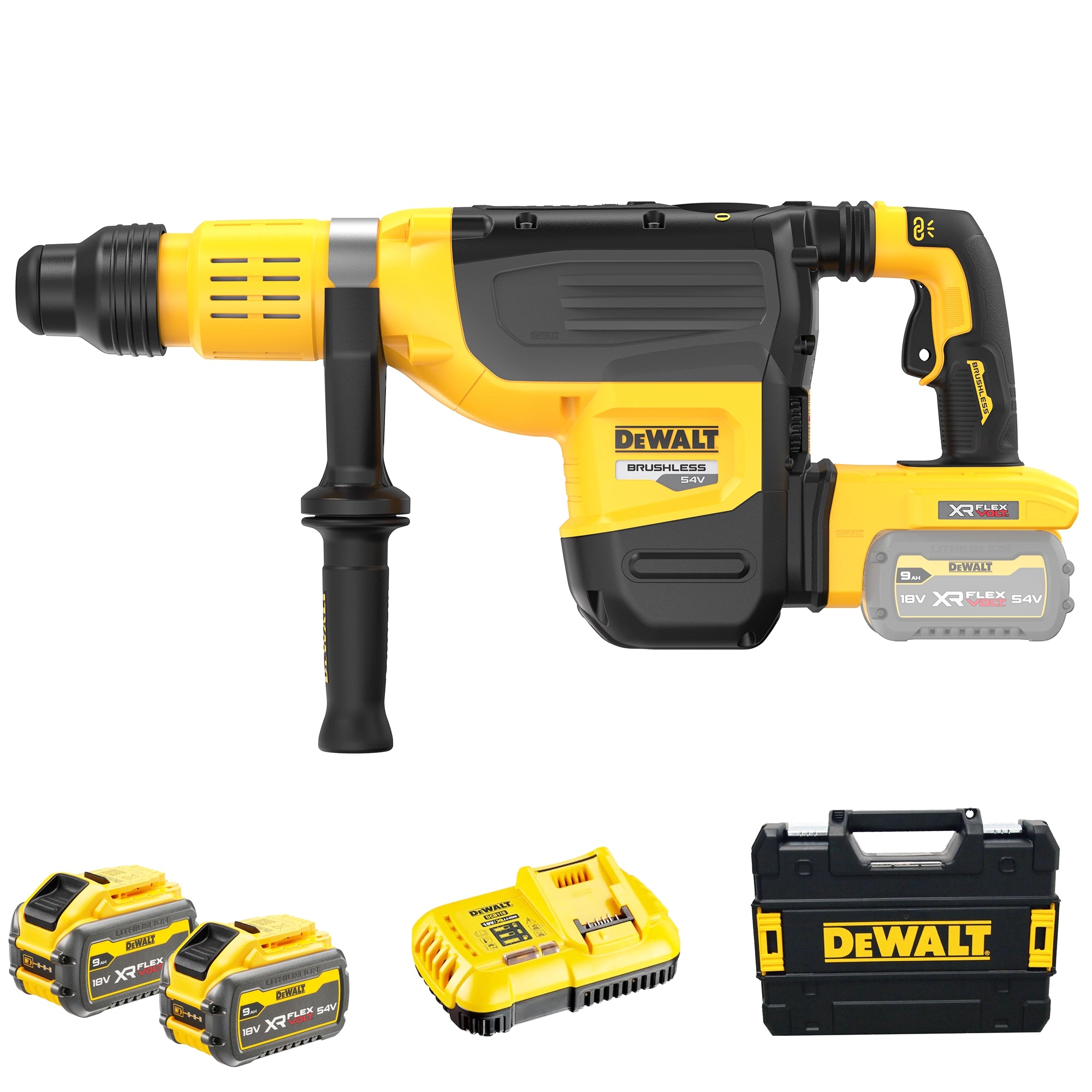 Martello Demo-Perforatore Dewalt DCH775X2-QW 54V 9Ah