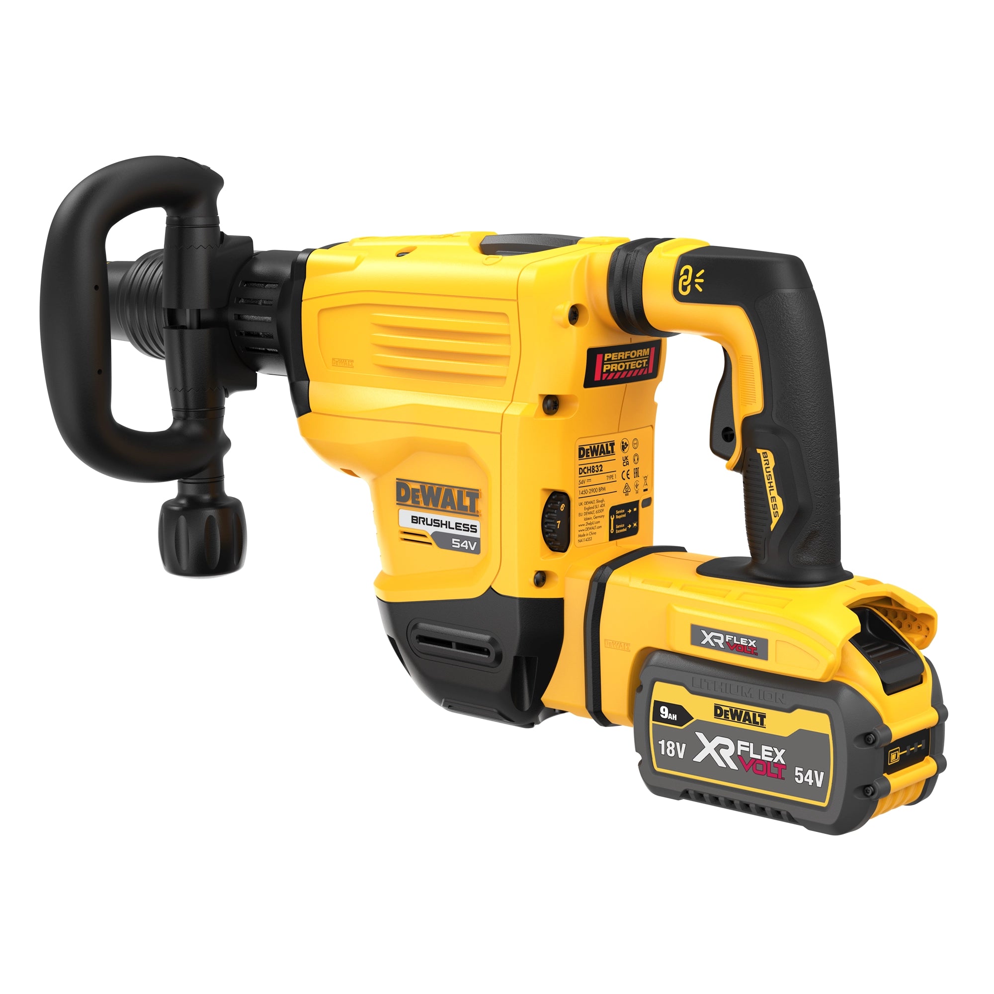 Martello Demolitore Dewalt DCH832X2-QW 54V 9Ah