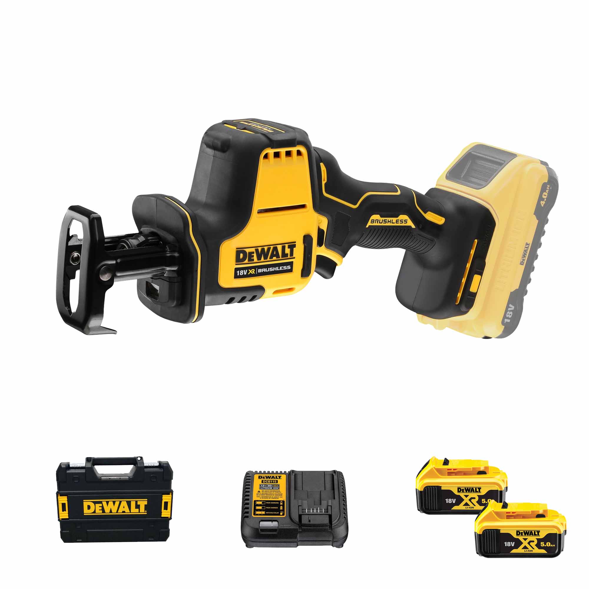 Seghetto dritto Dewalt DCS369P2T 18V 5Ah