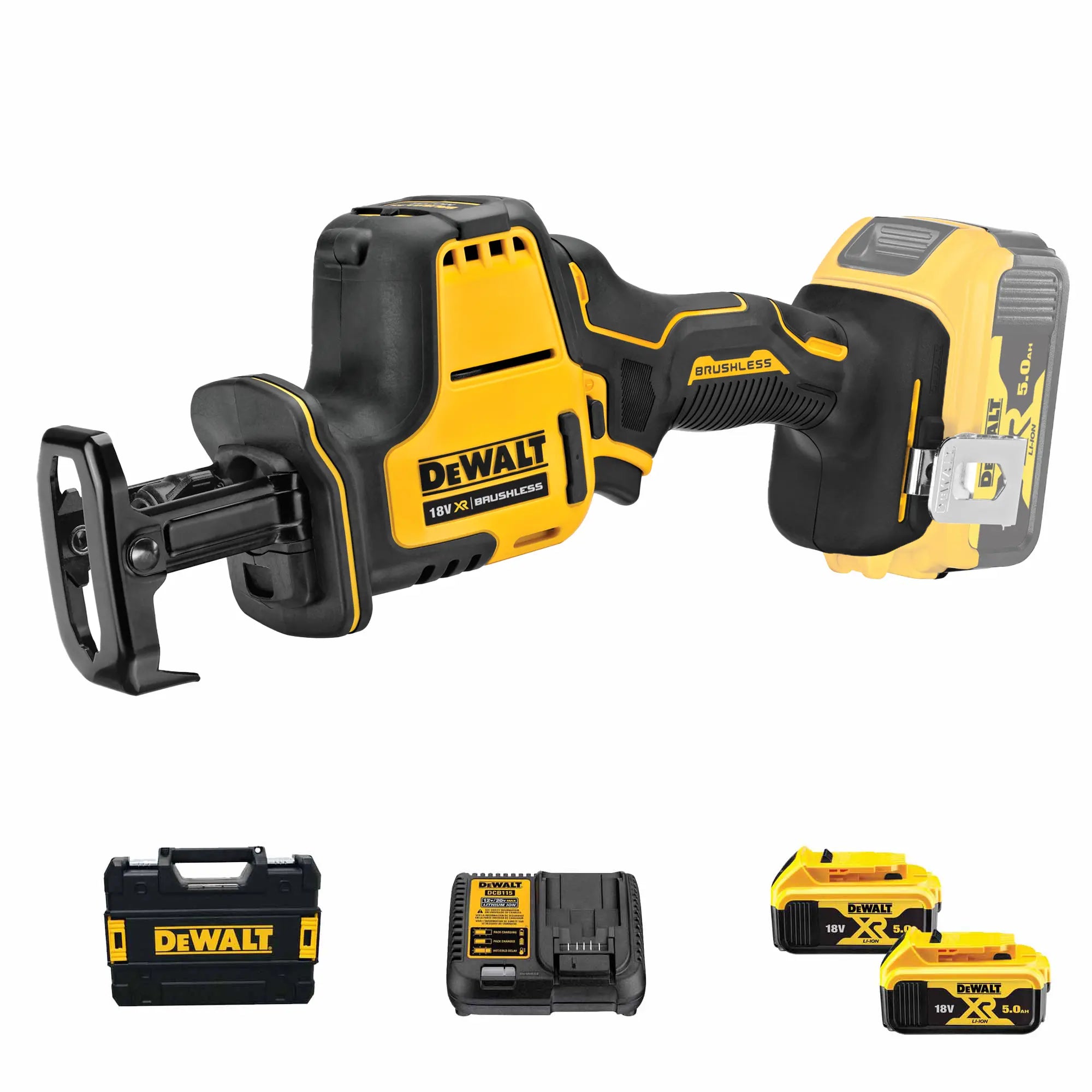 Seghetto dritto Dewalt DCS369P2-QW 18V 5Ah