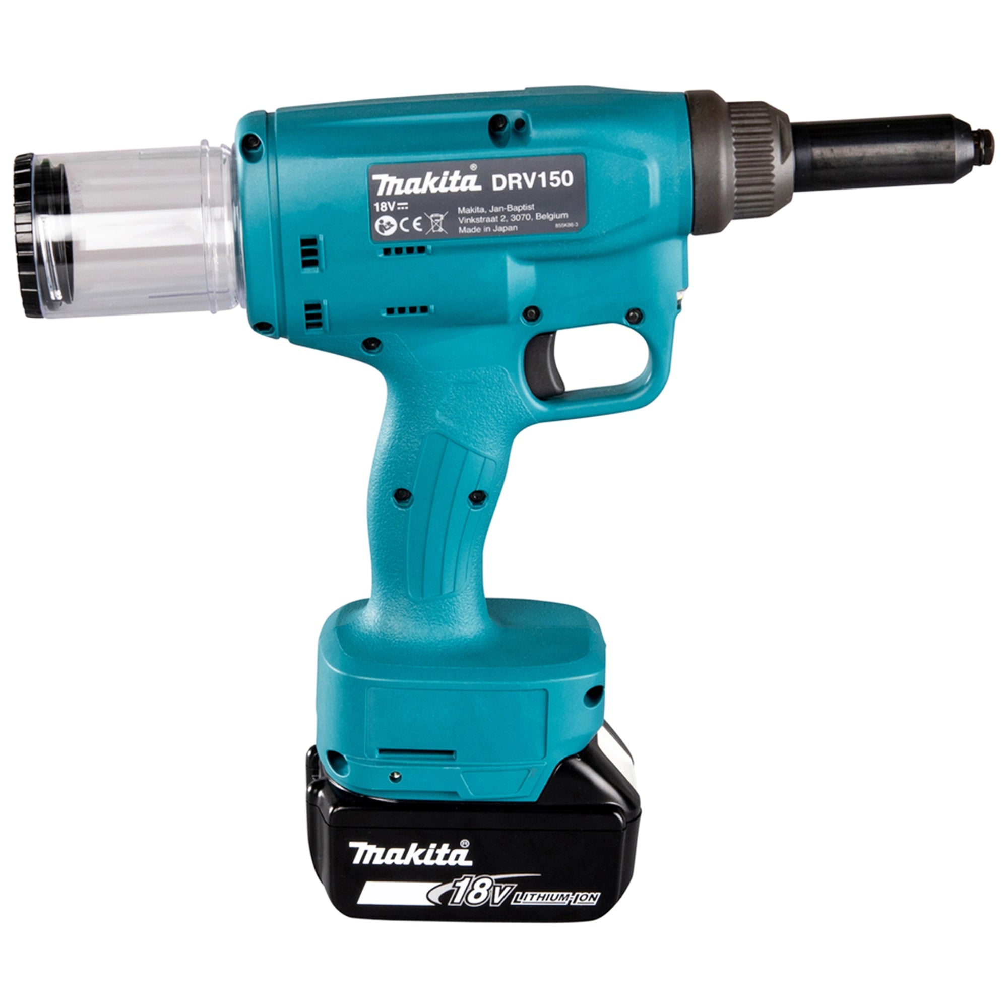 Rivettatrice Makita DRV150RTJ 18V 5Ah