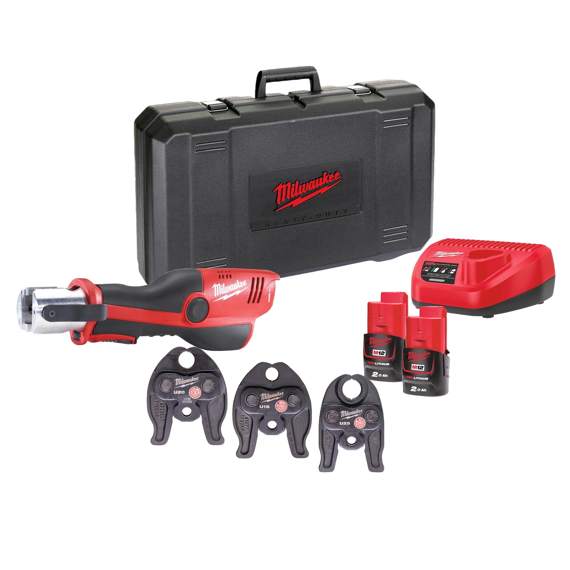 Pressatrice Milwaukee M12 HPT-202C SET 12V 2Ah