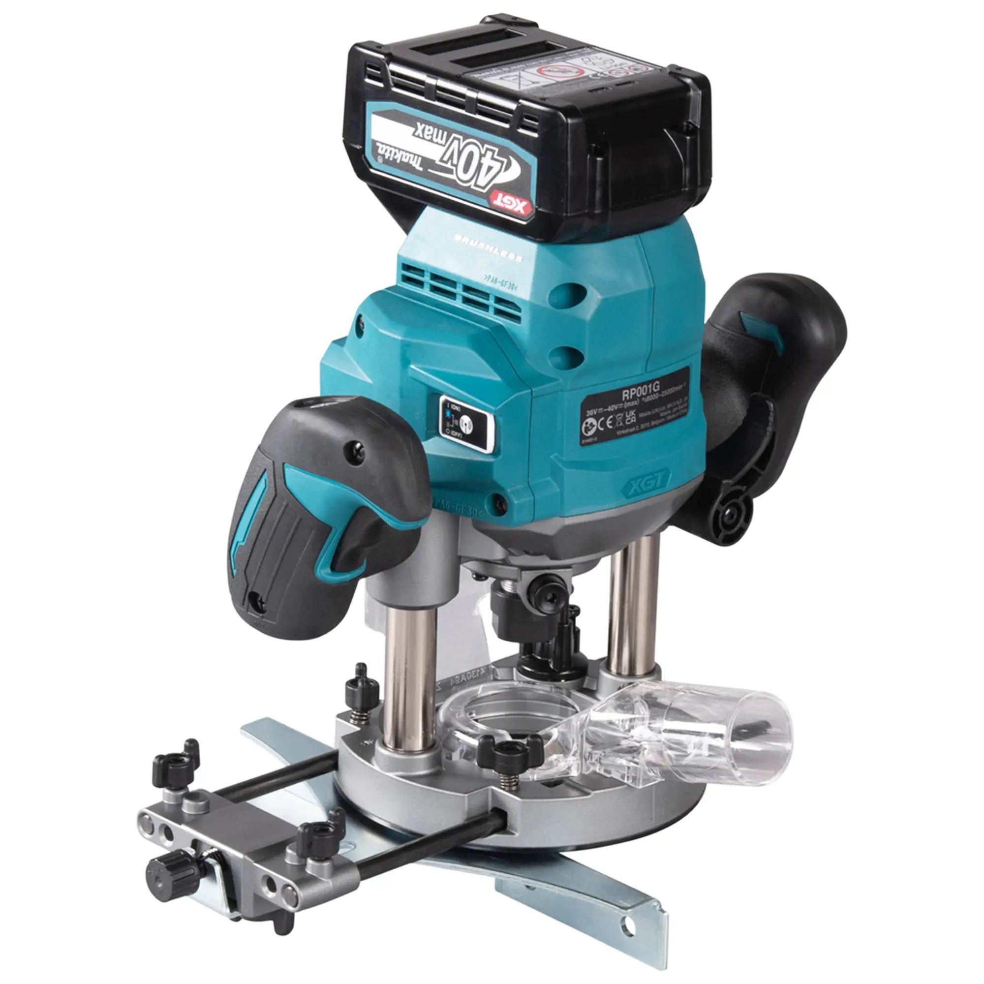 Fresatrice verticale Makita RP001GM201 40V 4Ah