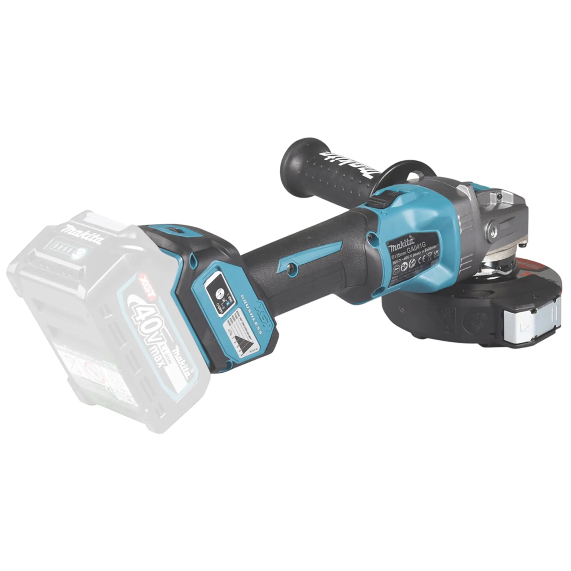 Smerigliatrice angolare Makita GA041GM201 40V 4Ah