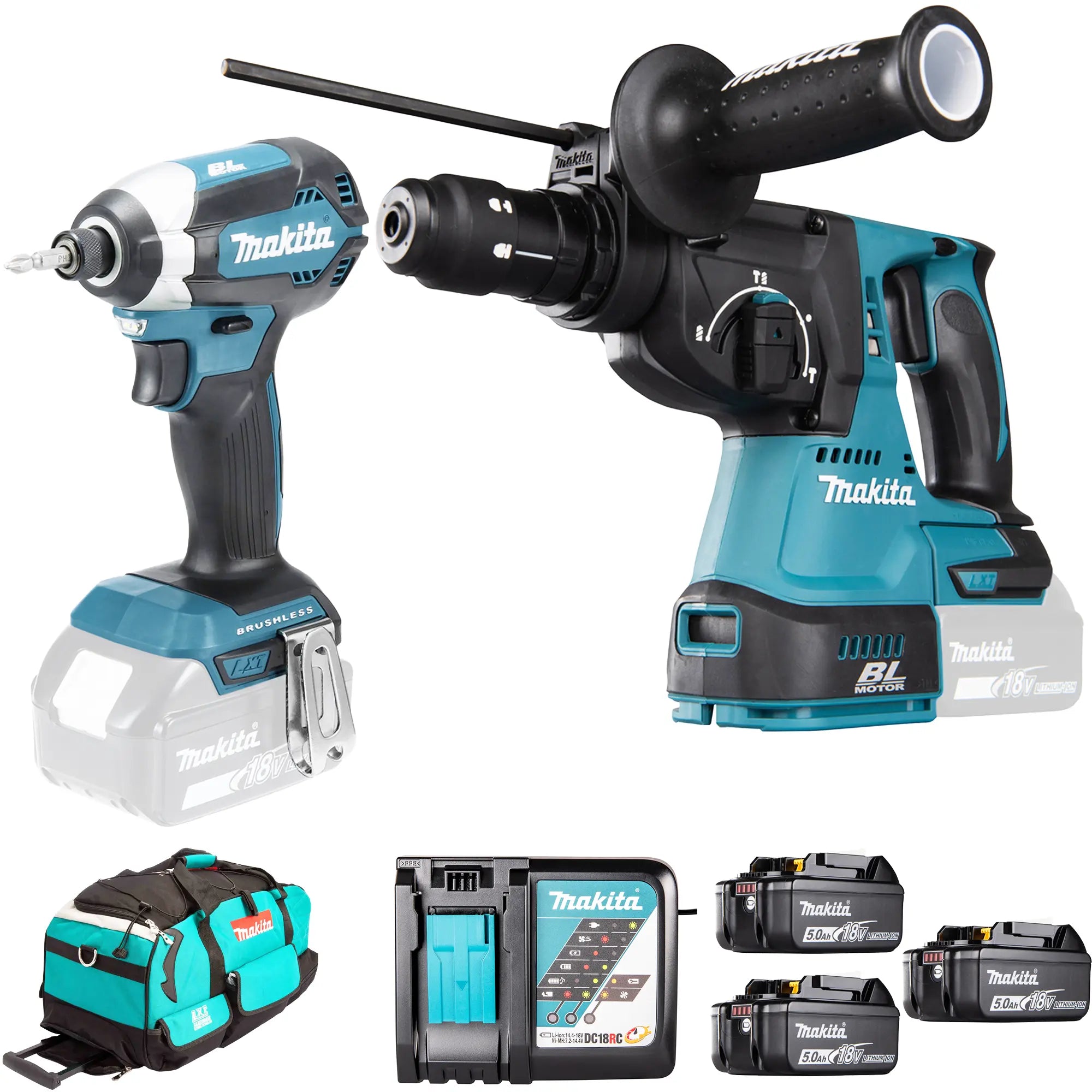 Combo Makita DLX3031TJ 18V 5Ah