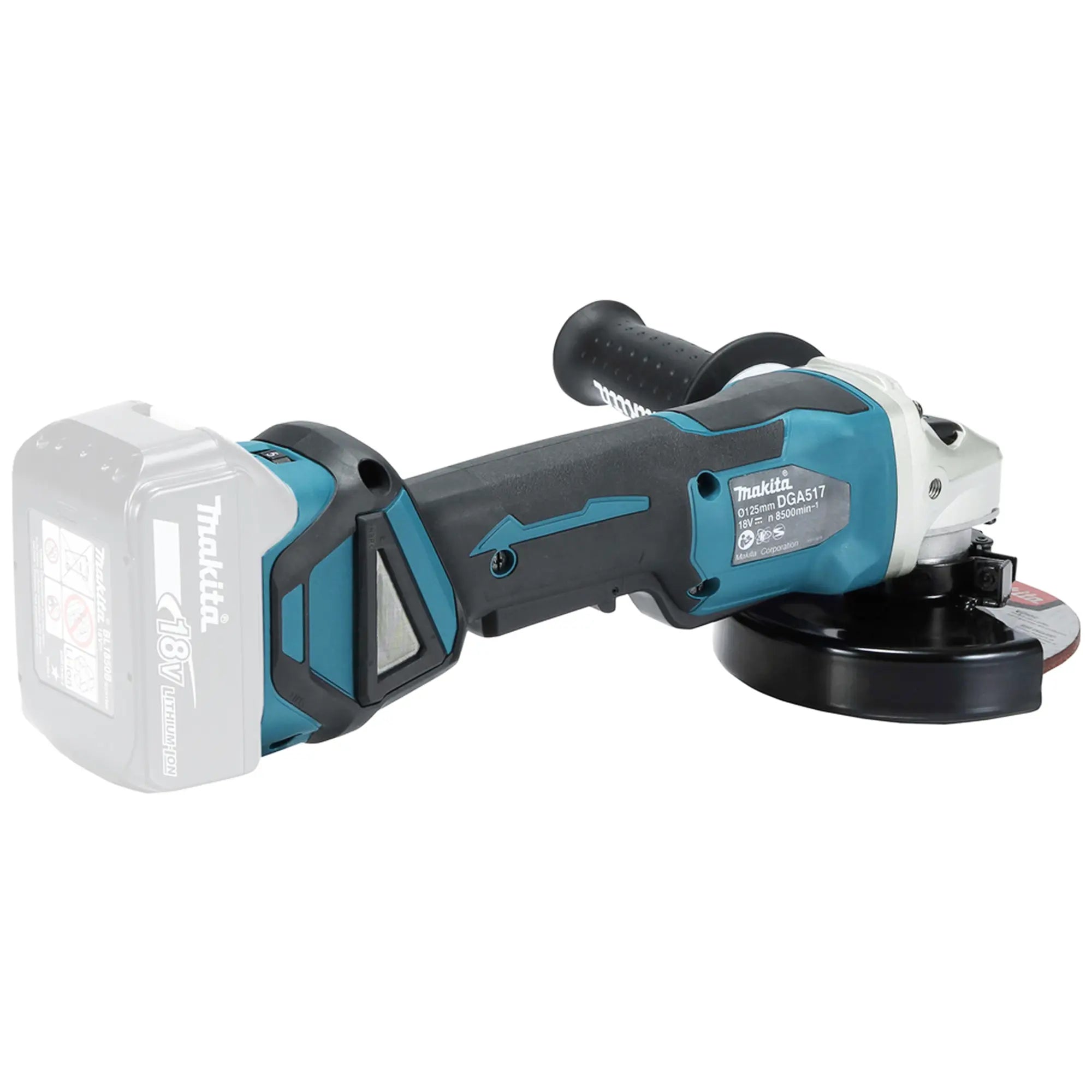 Smerigliatrice Makita DGA517ZJ 18V