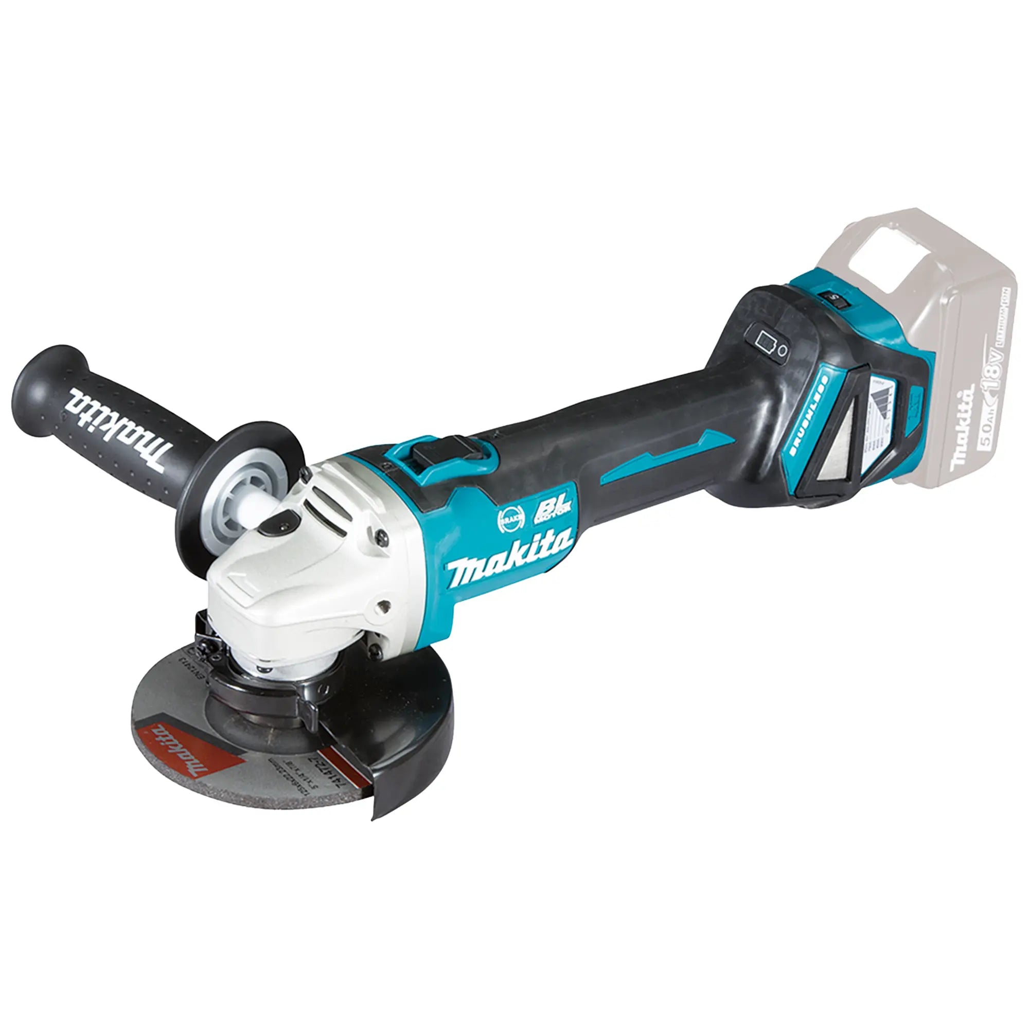 Smerigliatrice Makita DGA514RTJU 18V 5Ah