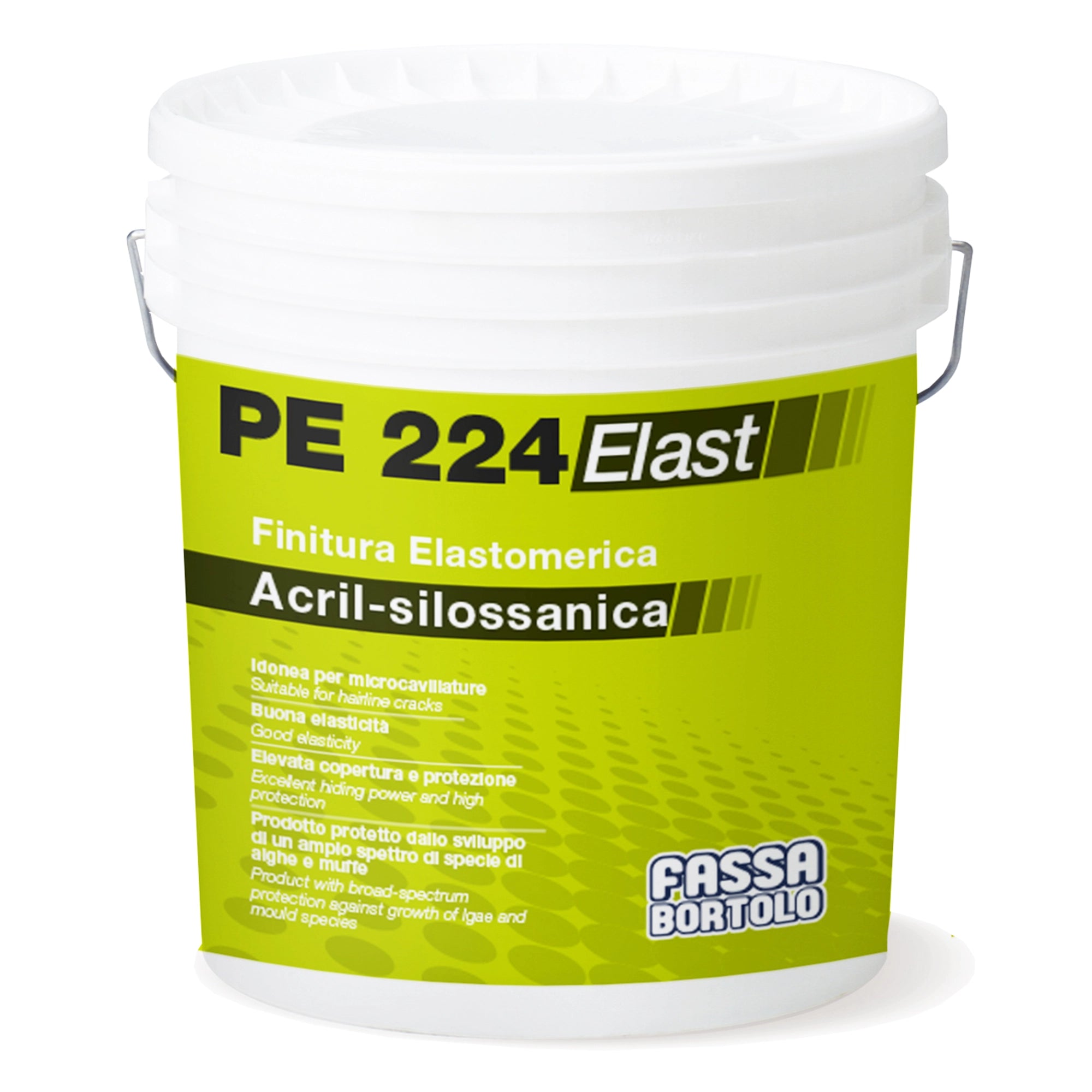 Elastomeric painting Fassa PE224 White