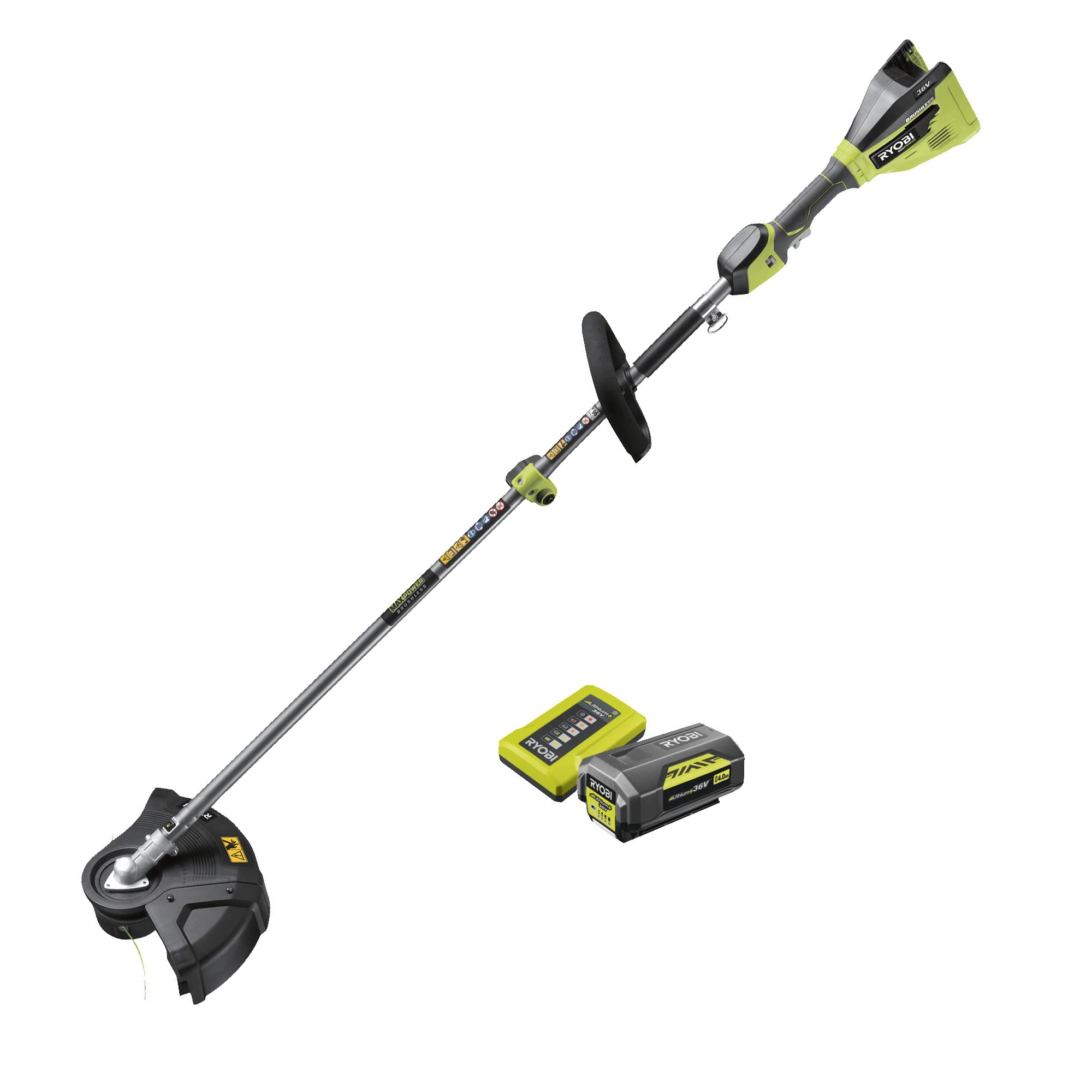 Decespugliatore Brushless Ryobi RY36ELTX33A-140 36V 4.0 Ah