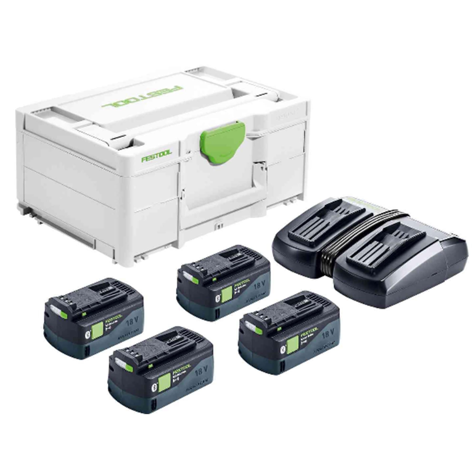 Set Energia Festool SYS 18V 4x5,2/TCL 6 DUO