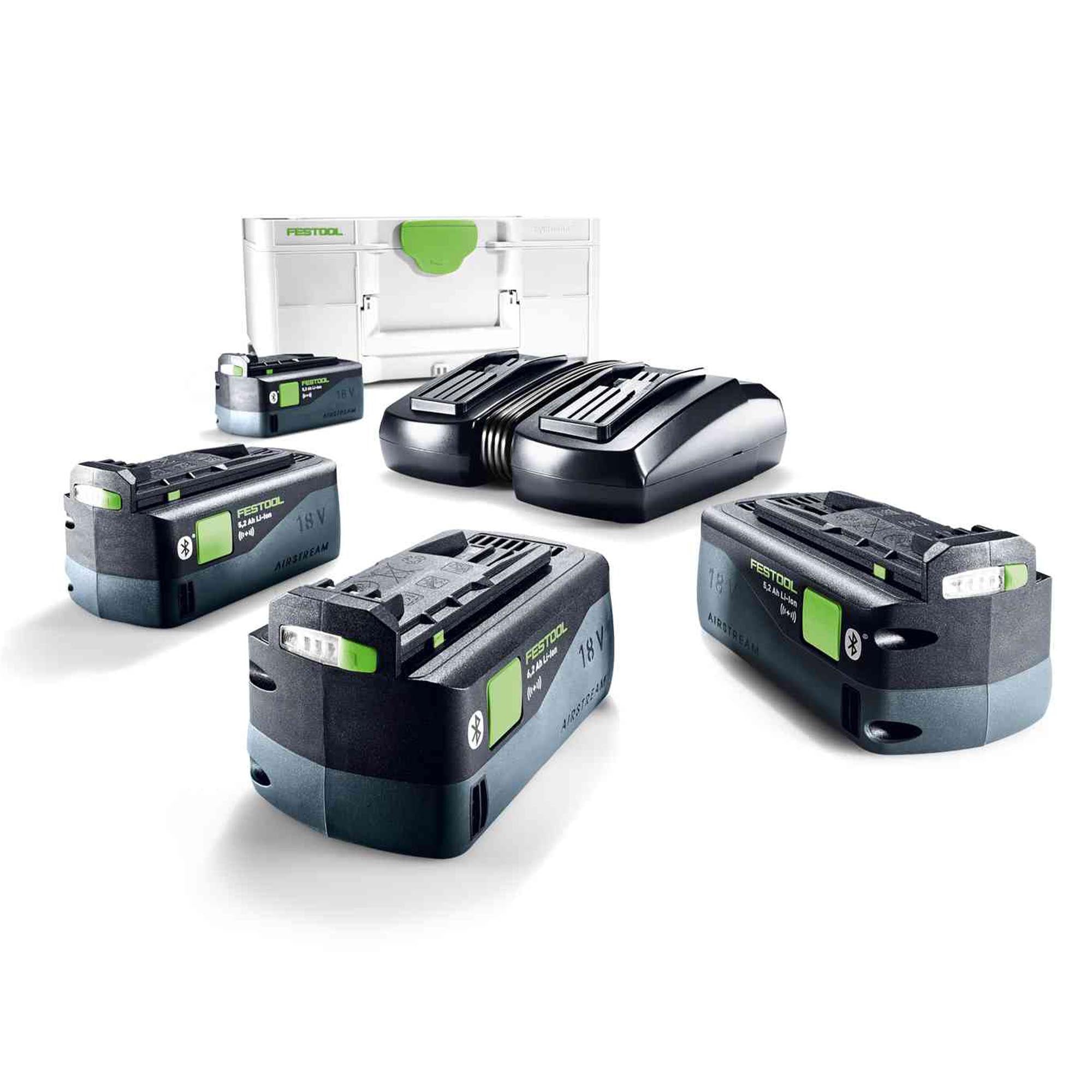 Set Energia Festool SYS 18V 4x5,2/TCL 6 DUO