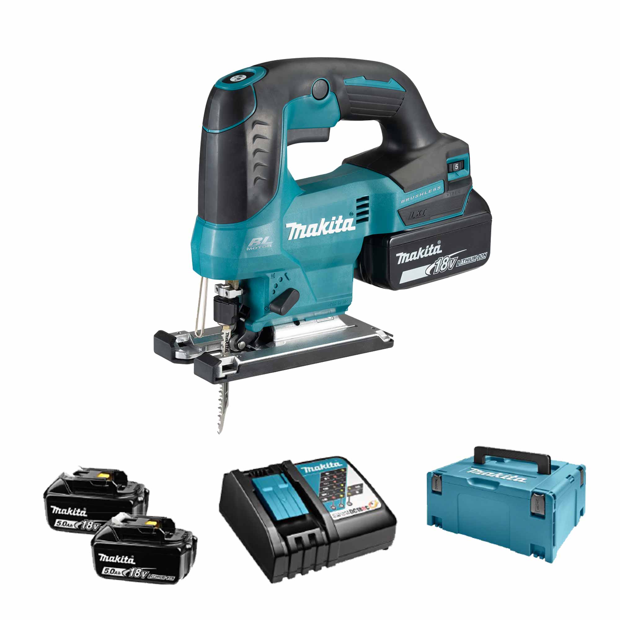 Seghetto Alternativo Makita DJV184RTJ 18V 5Ah