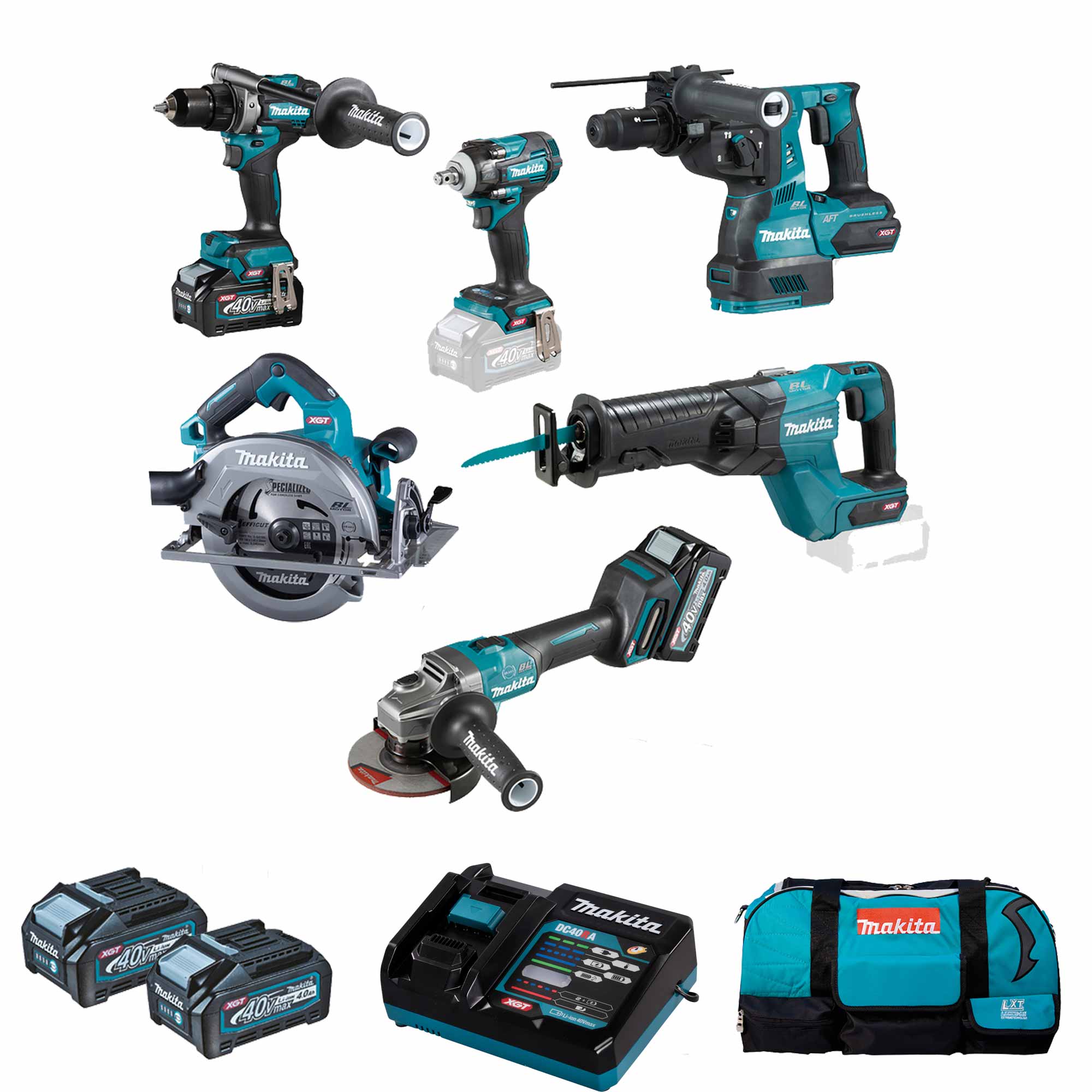 Combo Kit Makita DK0154G602 40V 4Ah