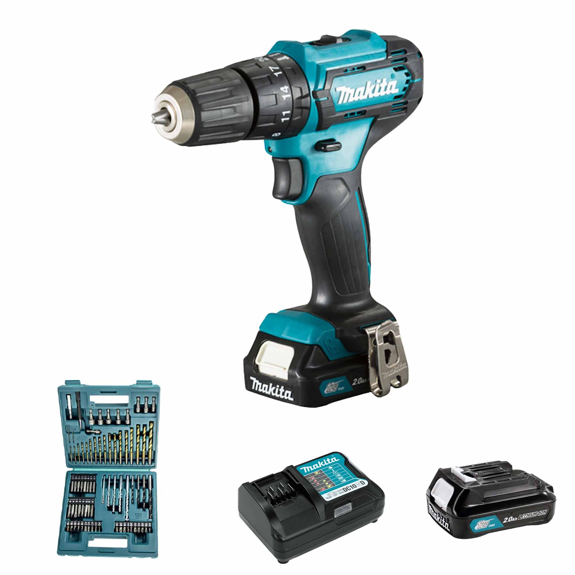 Trapano Percussione Makita HP333DSAX1 12V 2Ah