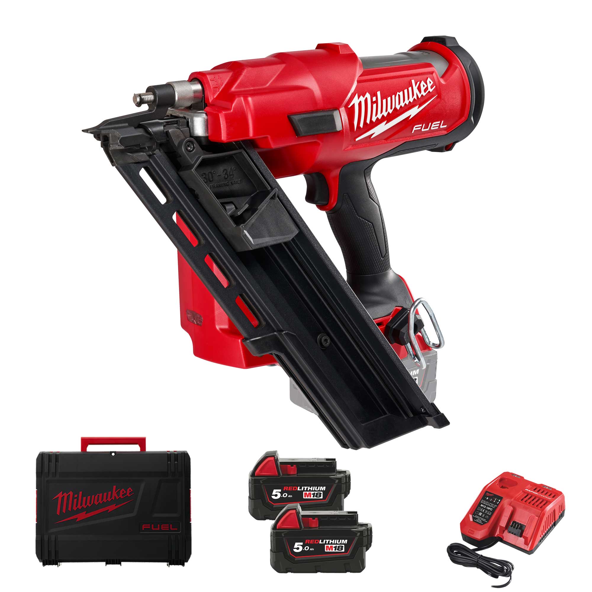 Chiodatrice Milwaukee M18 FFN-502C 18V 5Ah