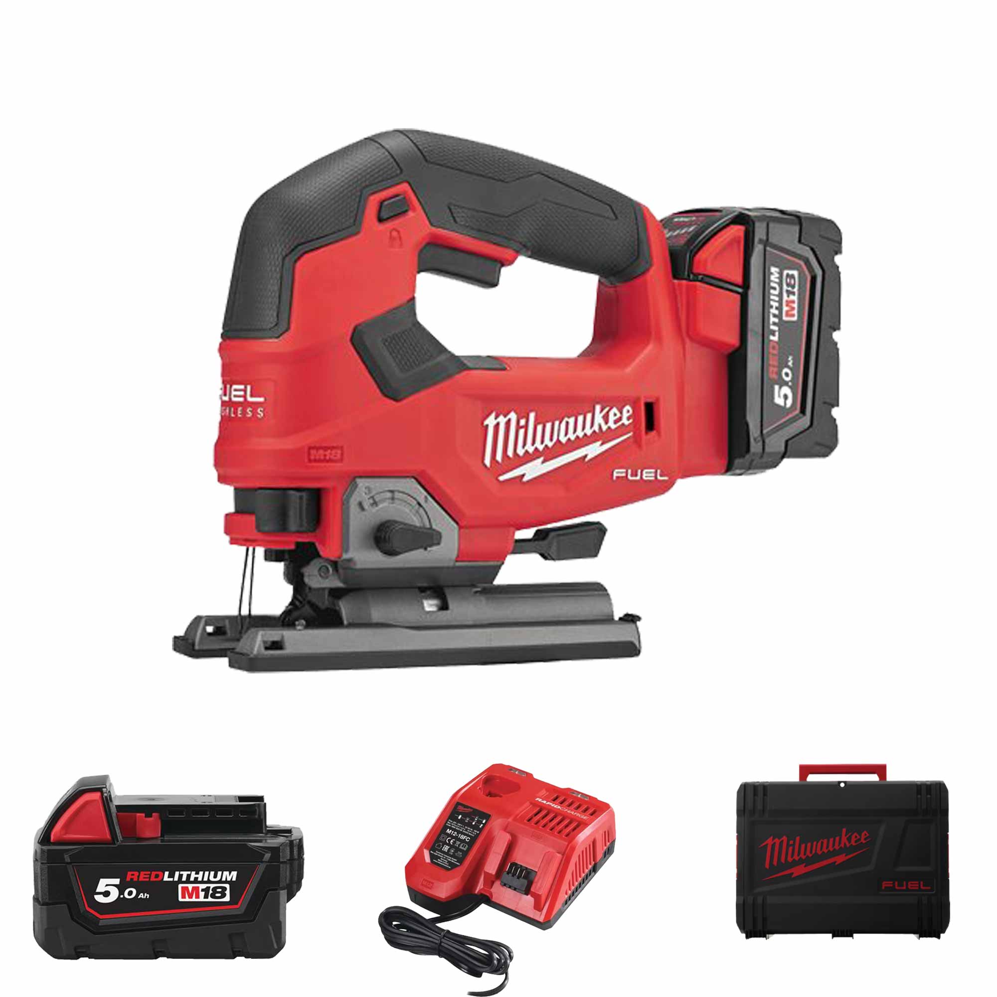 Seghetto Alternativo Milwaukee M18 FJS-502X 18V 5Ah