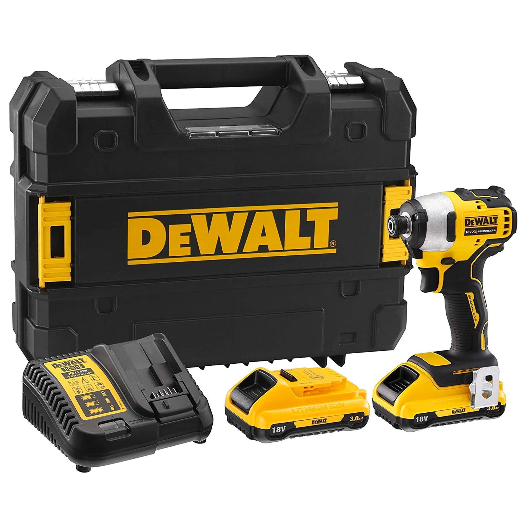 Avvitatore ad Impulsi Dewalt DCF809L2T-QW 18V 3Ah